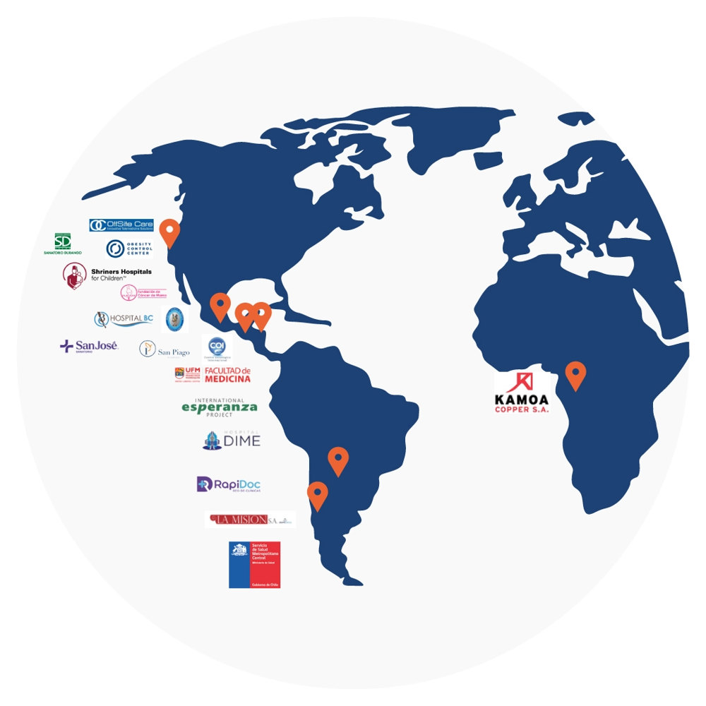 Presencia de HarmoniMD en Latinoamérica